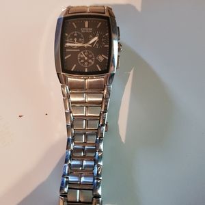 Men's citizen chronograph eco driver watch